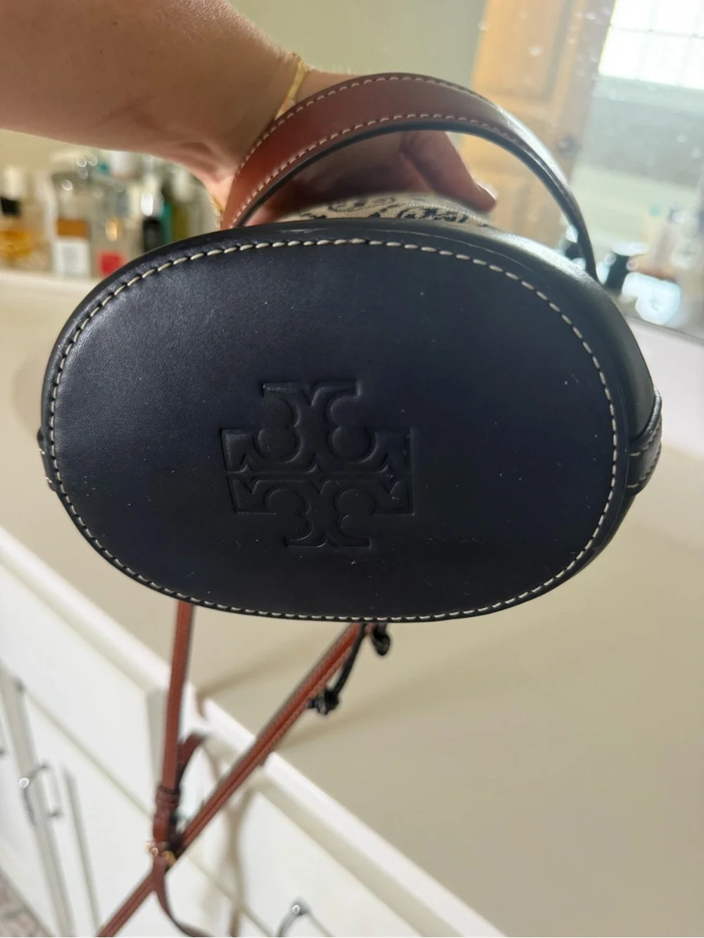 Tory Burch monogram jacquard